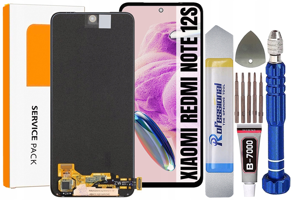 Displej Pro Xiaomi Redmi Note 12S Originál Oem Obrazovka