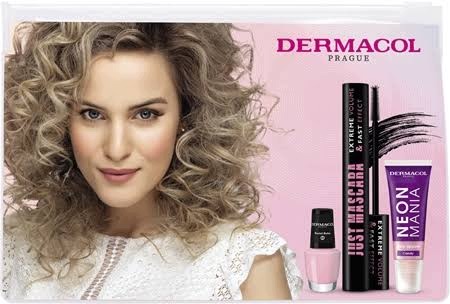 Dermacol Just Mascara lak na nehty lesk na nehty sada jako dárek