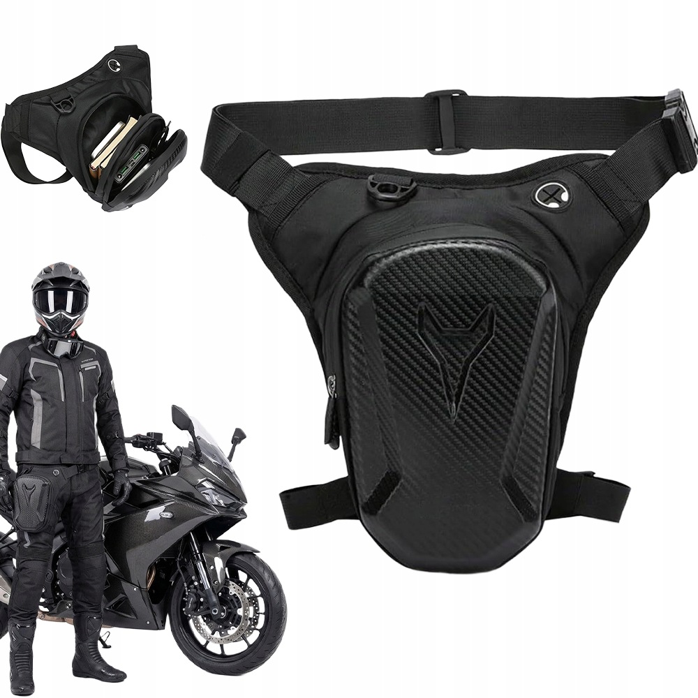 Saszetka Na Udo Torba Motocyklowa Biodrowa Pas Na Motocykl Ergonomiczna