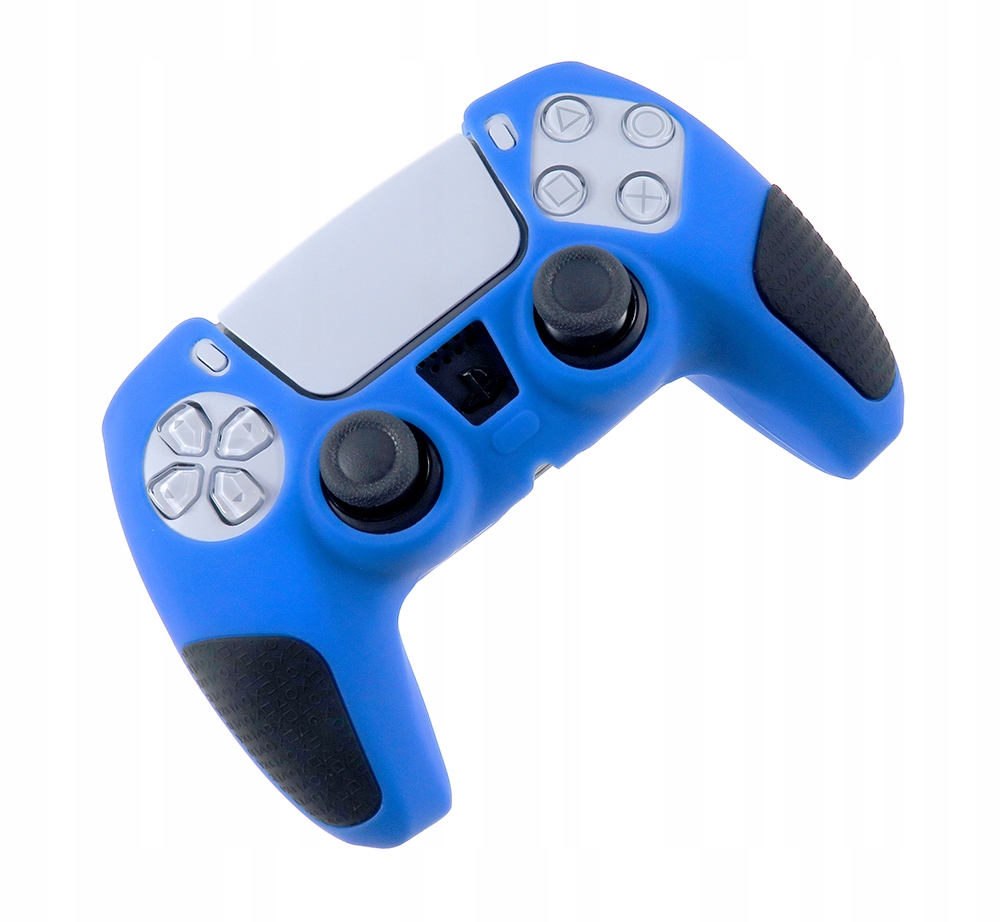 POKROWIEC ETUI SILIKONOWE OSŁONA PREMIUM pad PS5 Niebieskie