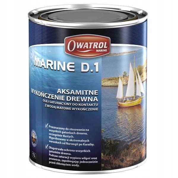 Owatrol Marine D1 Saturační olej na dřevo 1L