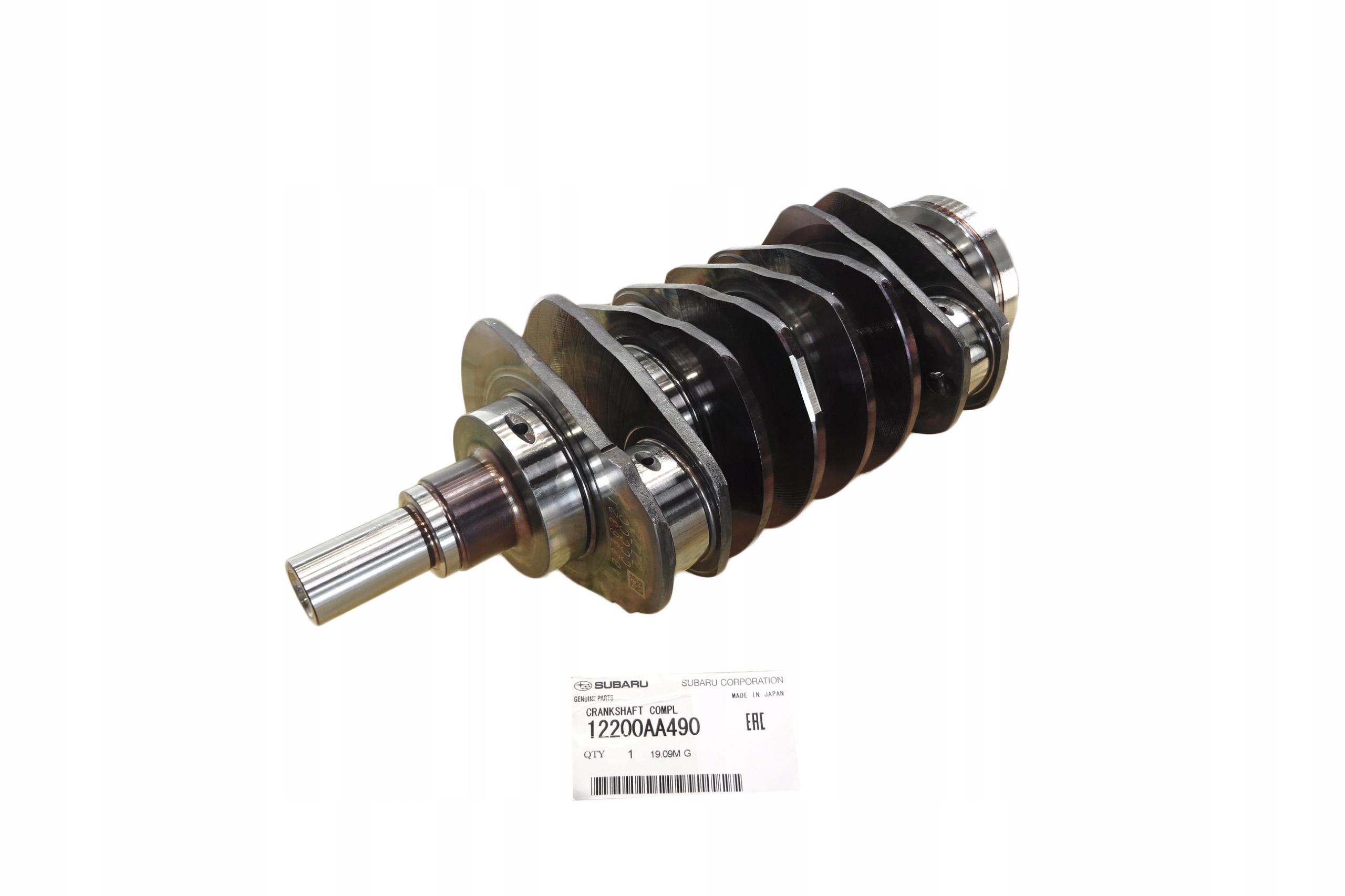 SUBARU WAŁ KORBOWODOWY KORBOWY FB20 + DIT Producent części Subaru OE