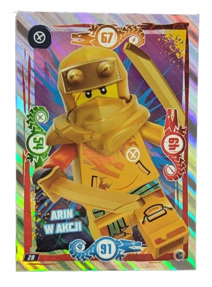 Karta Lego Ninjago Seria 9 Numer 028