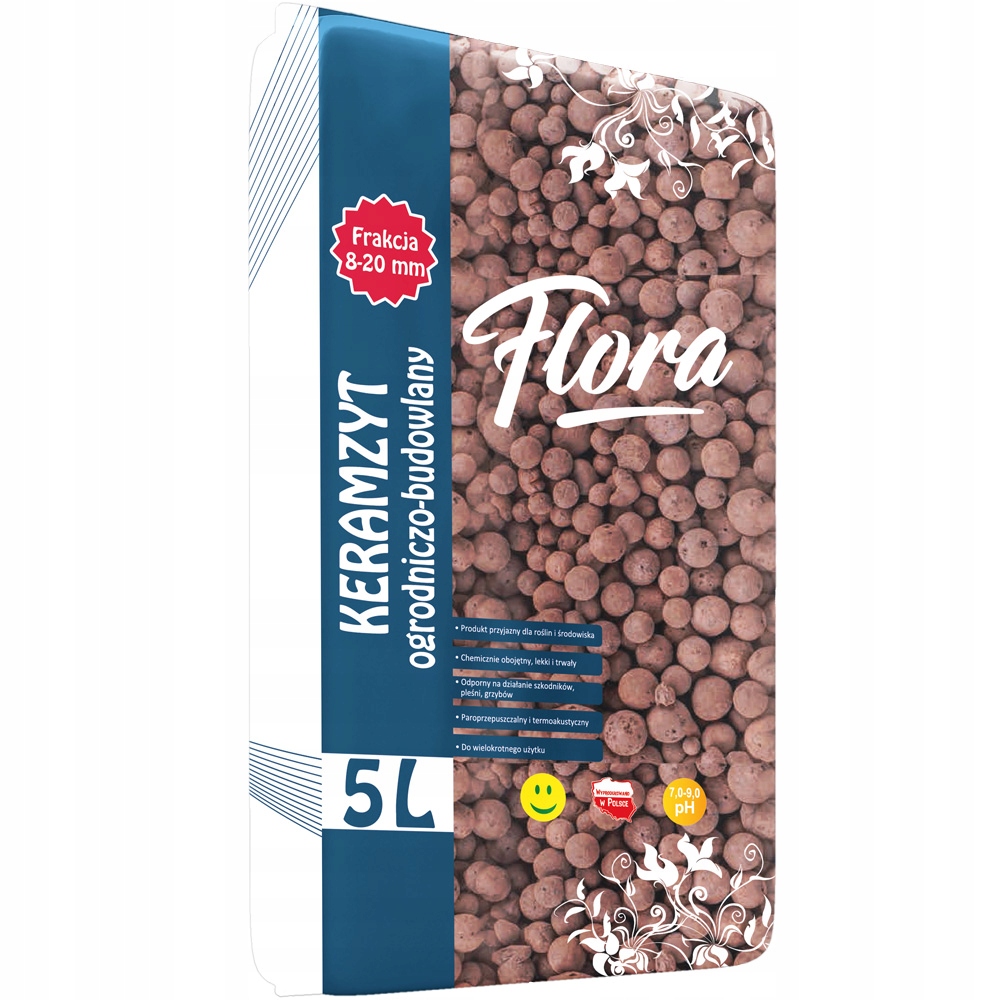 

Keramzyt 5L frakcja 8-20 mm