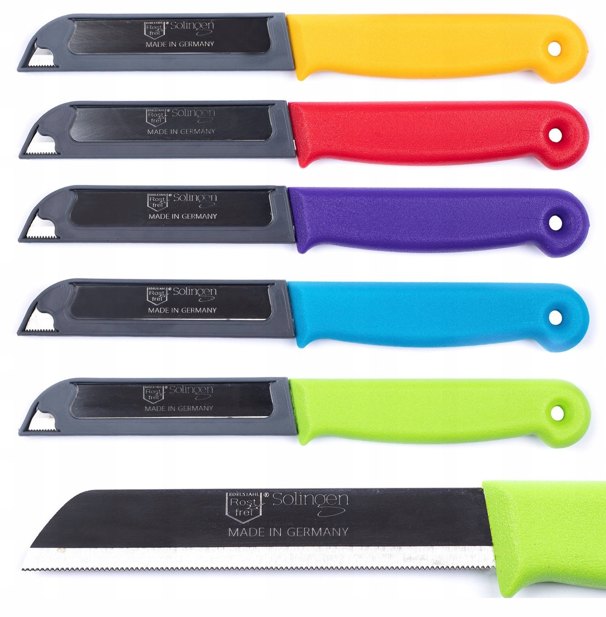 Solingen nóż nożyk do jarzyn 9cm ząbkowany piłka