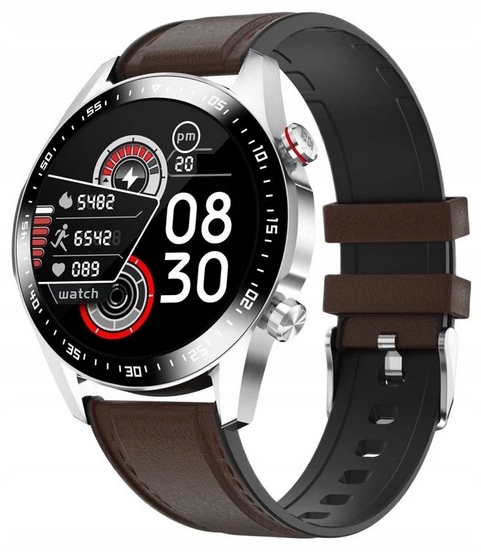 

Smartwatch męski zegarek krokomierz rozmowy menuPL