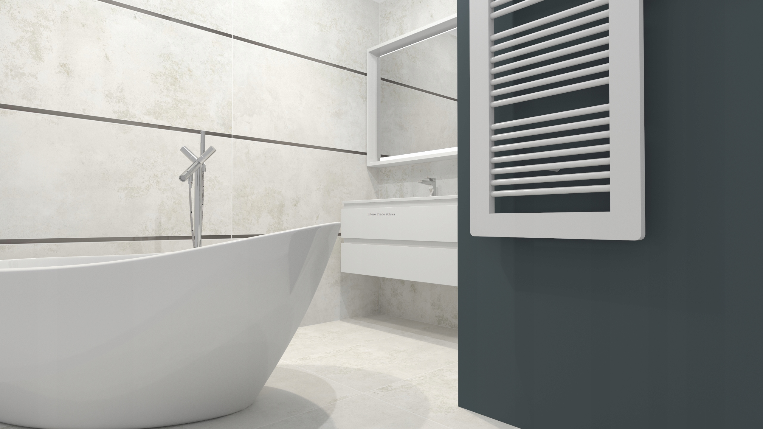 Torano white mat 59,8x119,8 Tubądzin - gres Typ gres