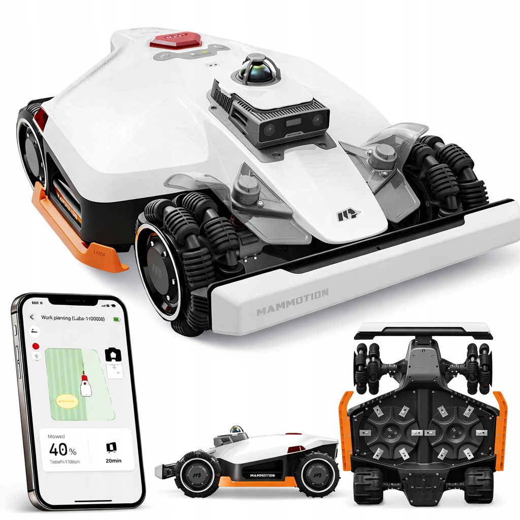 Robot koszący Mammotion Luba 3 Awd 5000 Kosiarka Automatyczna Gratisy