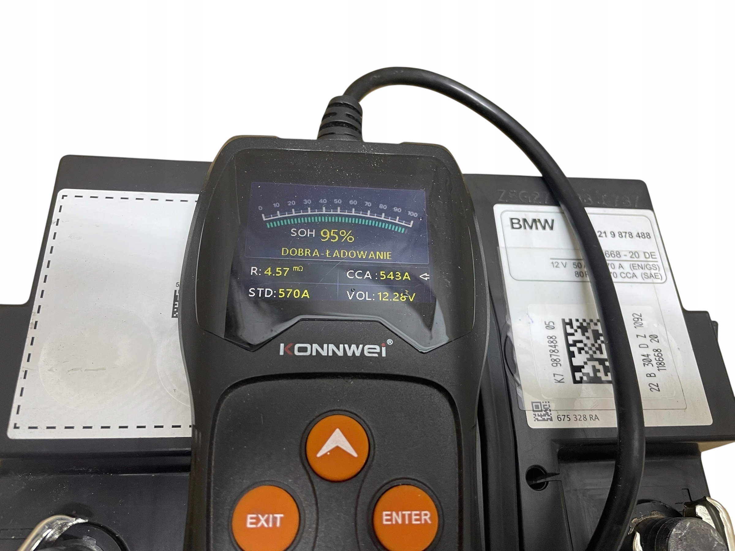 Batteria AGM START-STOP 12V 50AH 570A BMW / MINI 2022R Originale