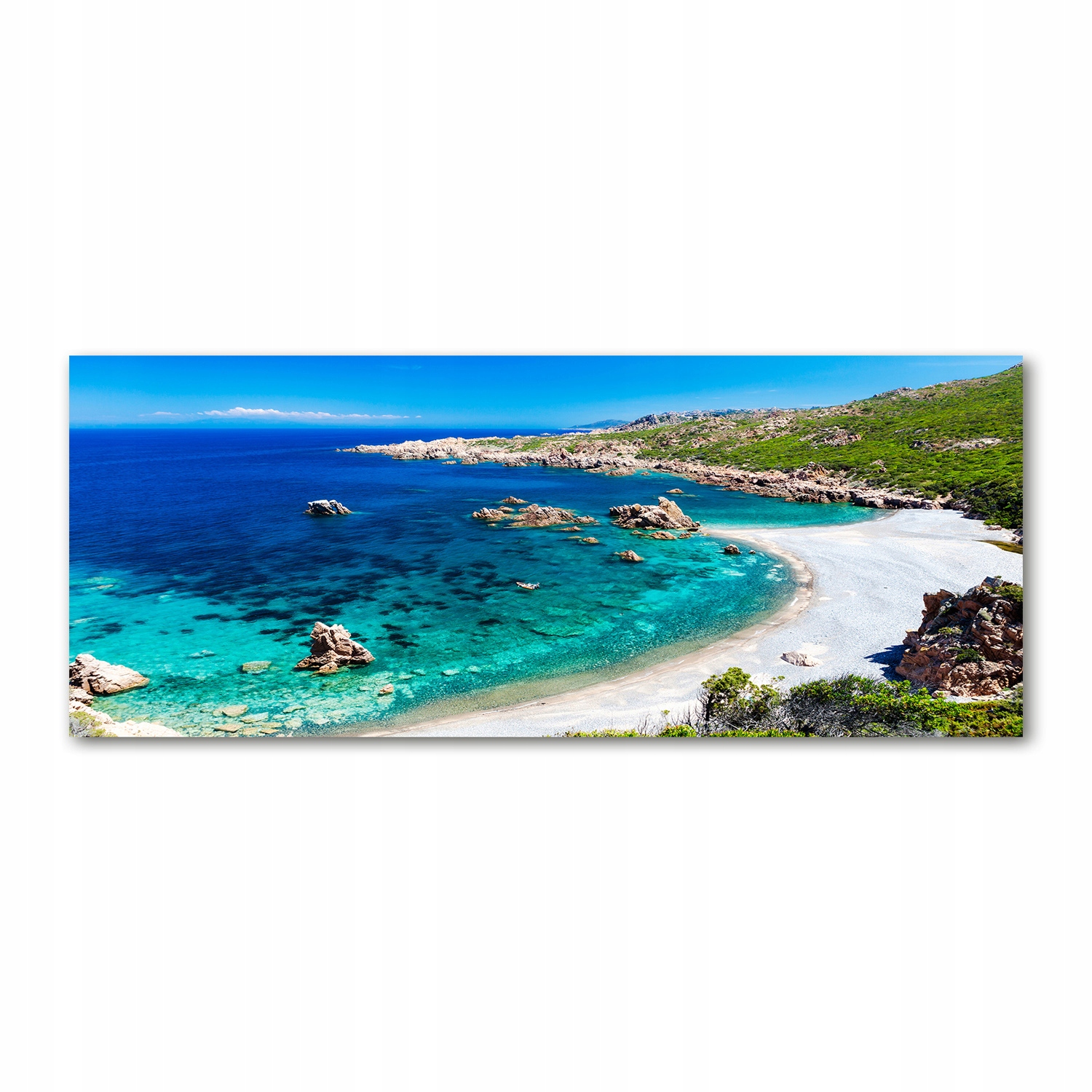 

Foto obraz akryl zdjęcie Zatoka morska 125x50 cm