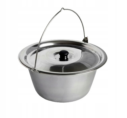 KOCIOŁEK WĘGIERSKI NIERDZEWNY 13L POKRYWKA CHOCHLA Kod producenta knf13pch31