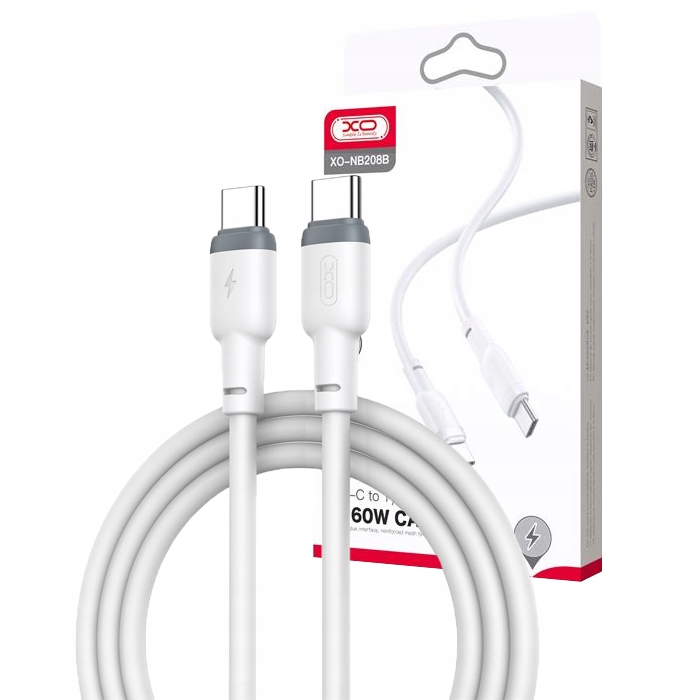 

Xo Kabel Przewód Usb-c do Usb-c Typ C 60W