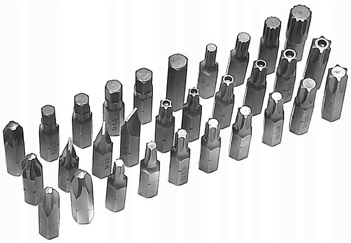 

YATO-30 Szt. Zestaw Bitów 5/16" Torx Hex Ph