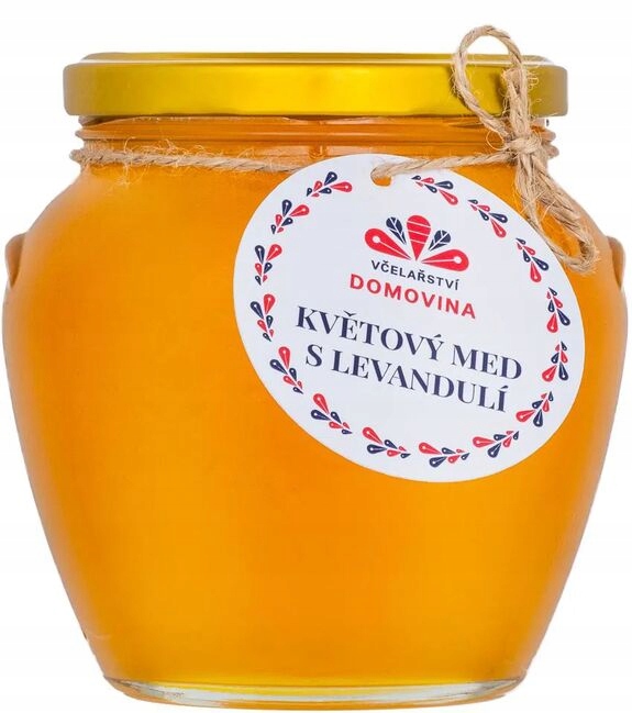 Levně Včelařství Domovina Květový med s levandulí 750g