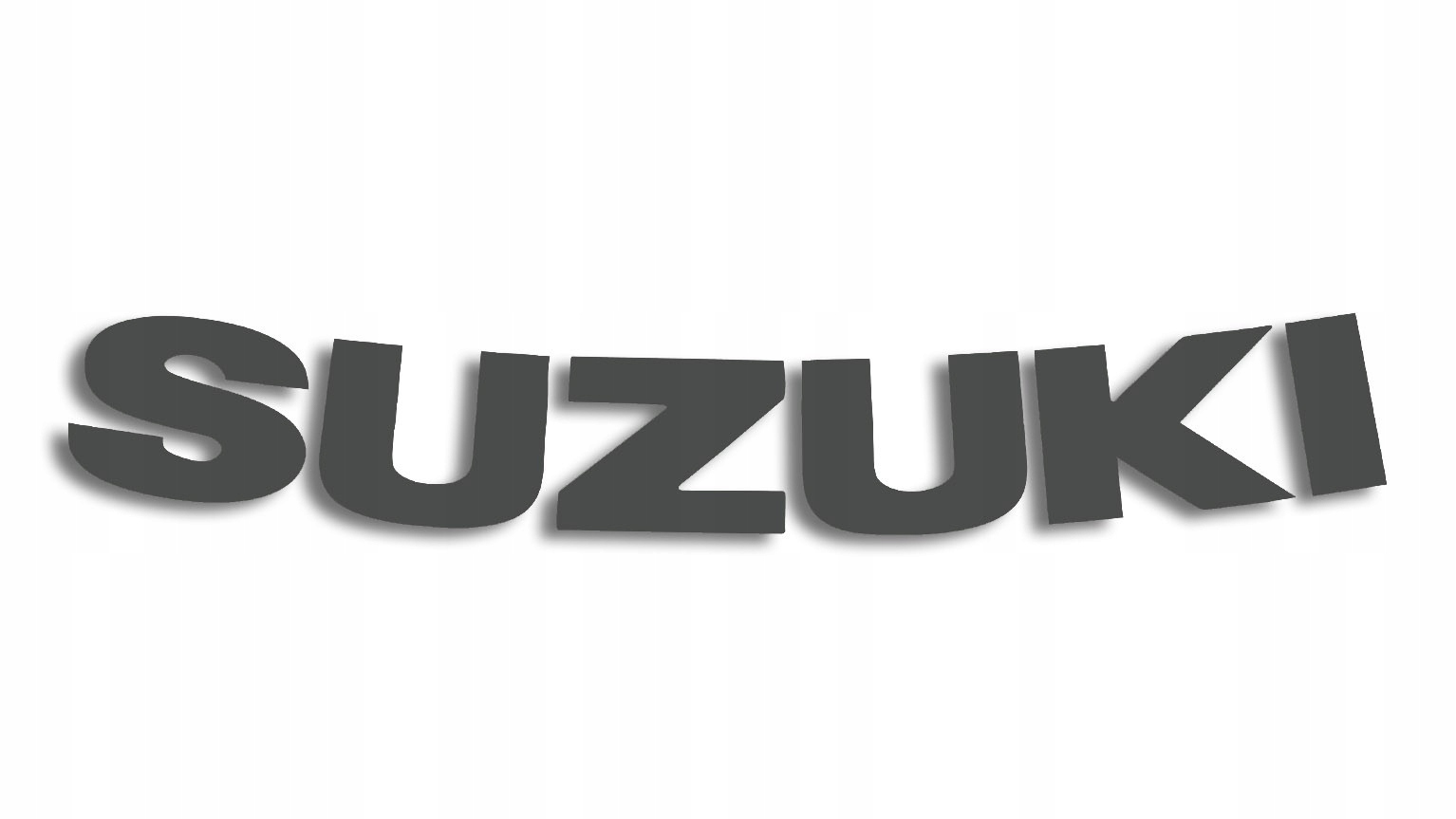 

Naklejka Suzuki zakrzywiona grafitowa