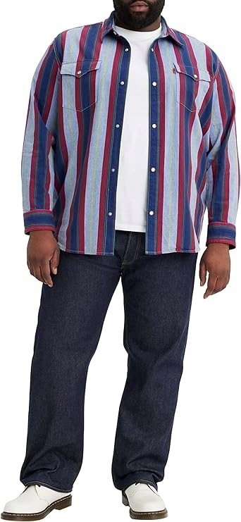 Levi's Pánské Džíny Jednoduché Modré Z Bavlny 40/32 7FA