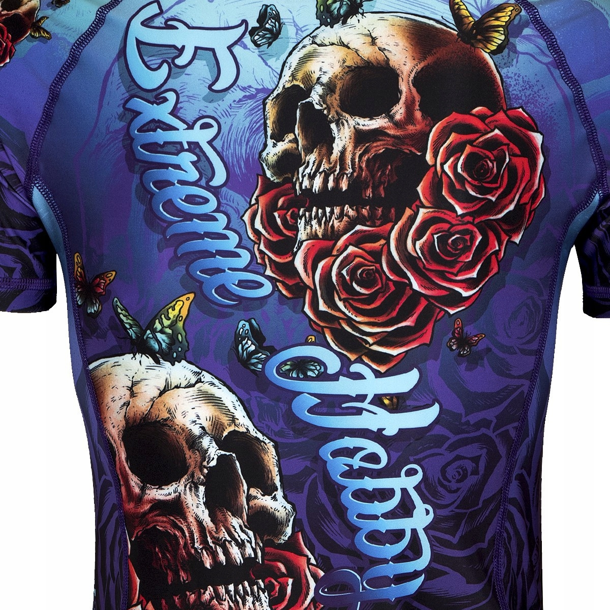 Rashguard damski na siłownię fitness SKULL II XL EXTREME HOBBY Rozmiar XL