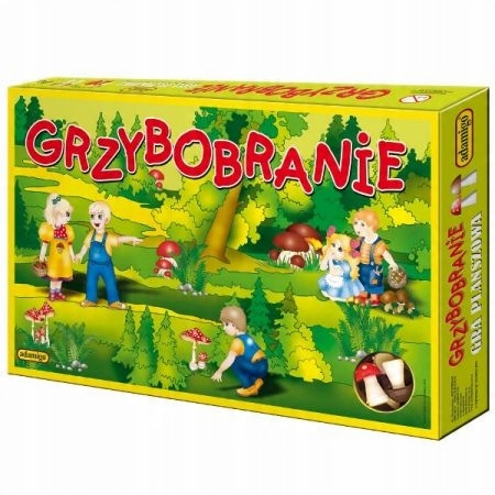 

Gra Planszowa Grzybobranie Rodzinna Grzyby Adamigo
