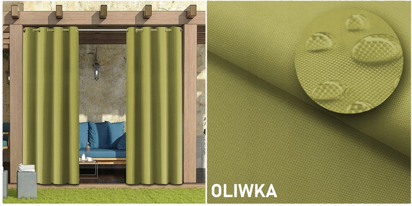 ZASŁONY OGRODOWE 155x240 DO ALTANY TARASU OGRODU Sezon całoroczny