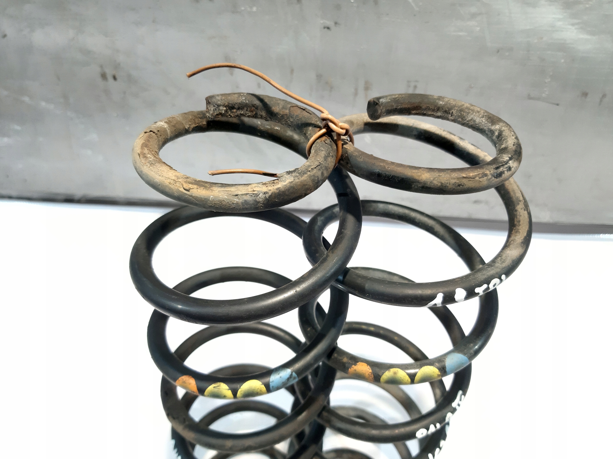 springs 2X springing rear part VW POLO IV 9N 1.9TDI 5D