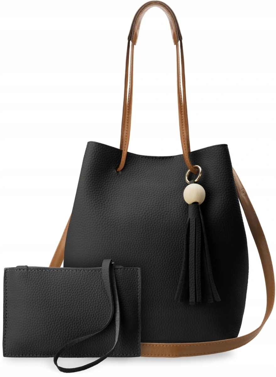 TOREBKA DAMSKA WOREK FRĘDZLE BOHO SHOPPER SASZETKA Marka inna