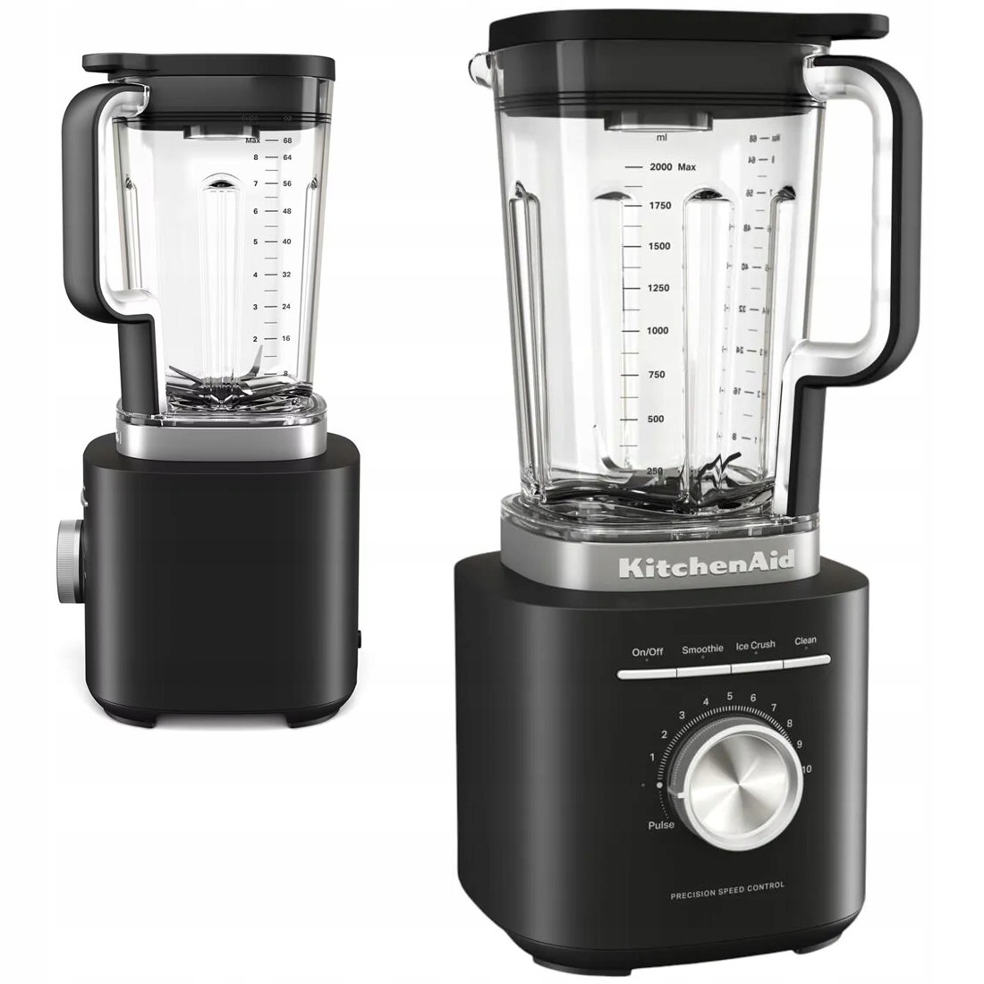 Stolní mixér KitchenAid 5KSB2073EBM, příkon 1200 W, černý