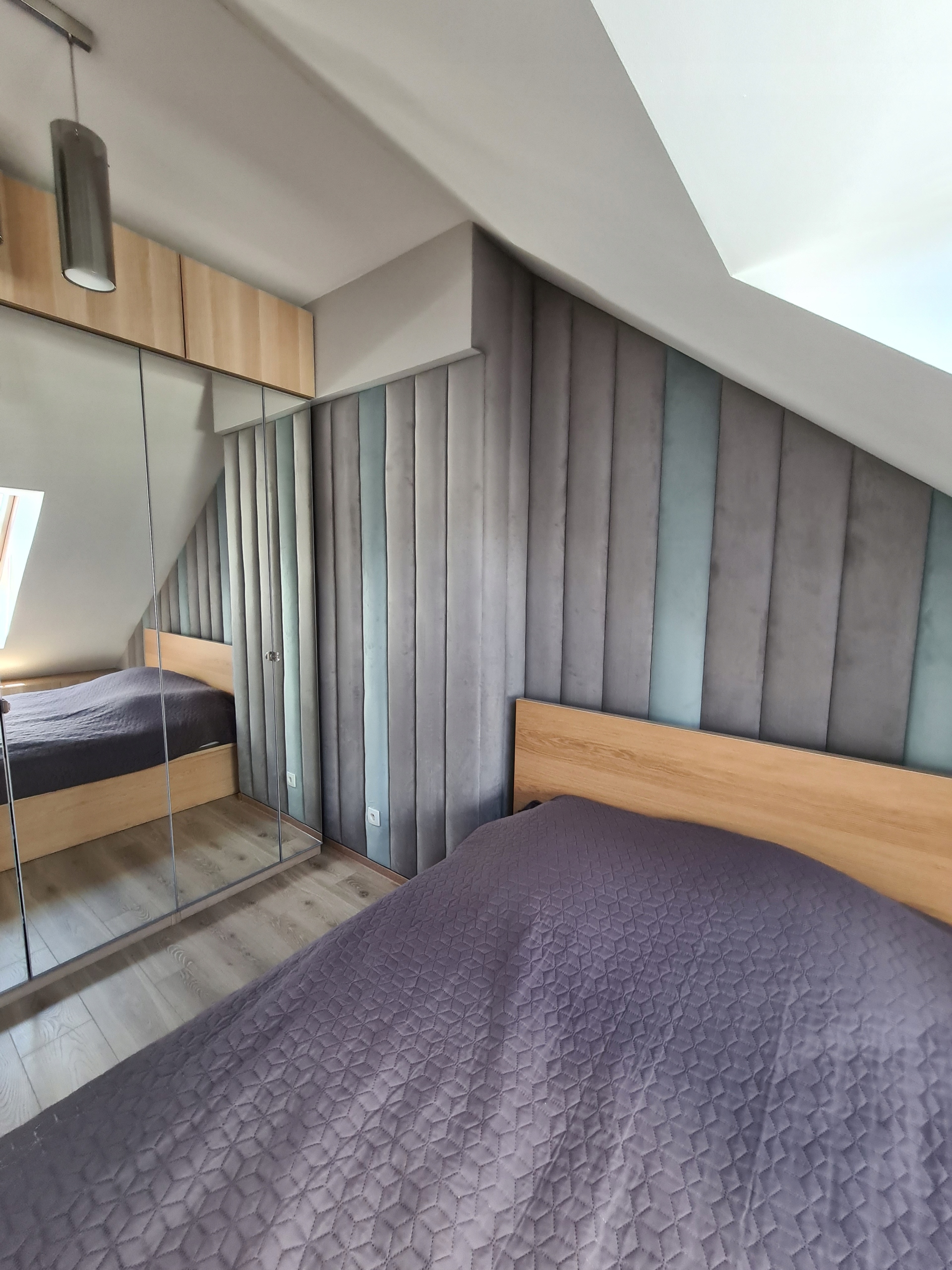 PANELE TAPICEROWANE ŚCIENNE WEZGŁOWIE NA WYMIAR Wysokość mebla 20 cm