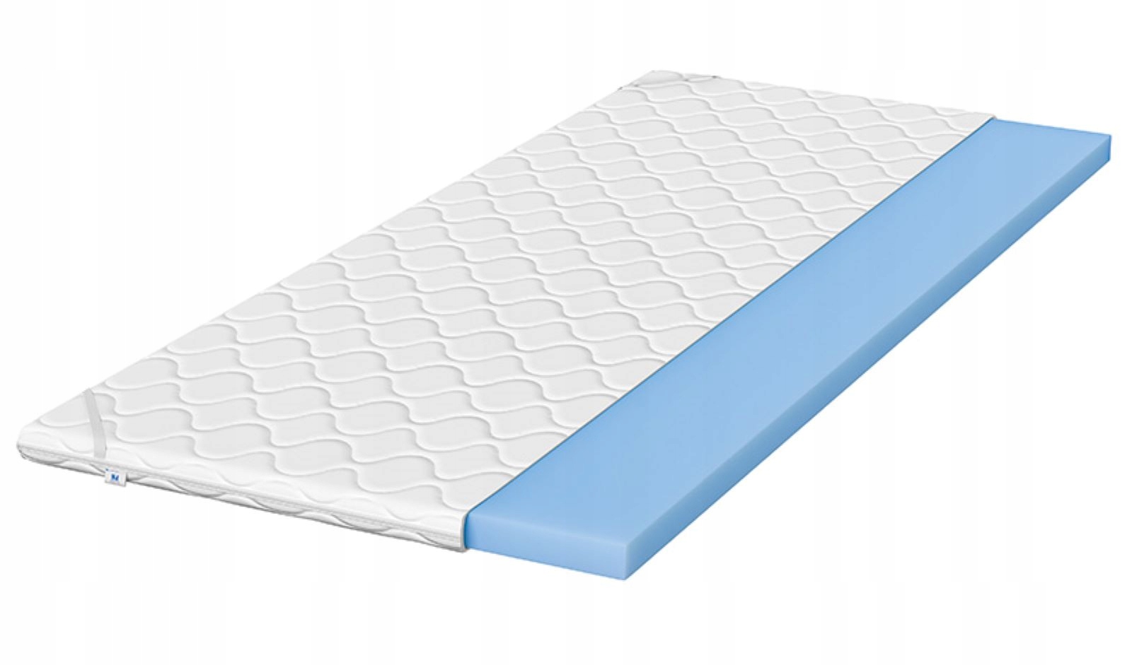 Povrchový matrac 120x200 s pohodlným poťahom Visco 4 cm