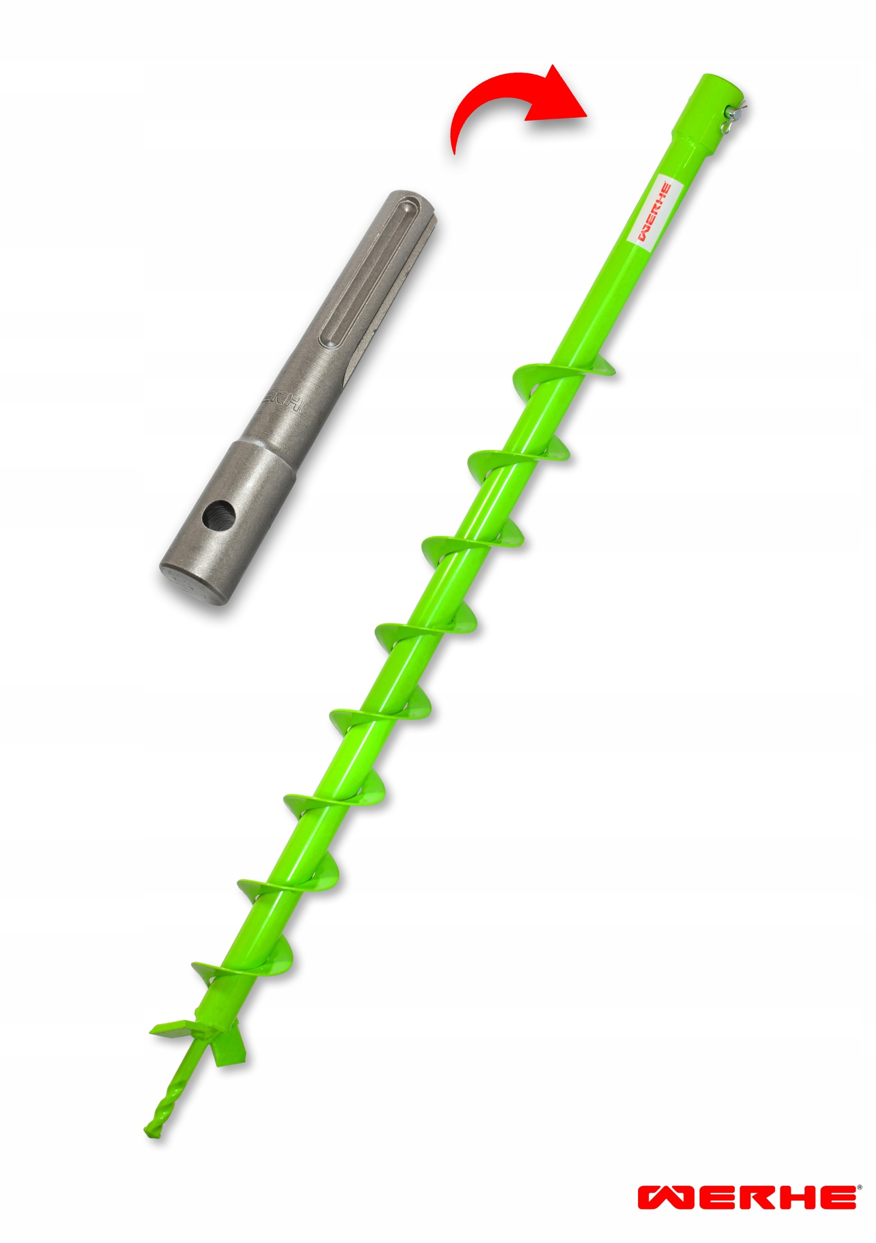 

Wiertło Gleba 60 mm z adapterem Sds max Werhe