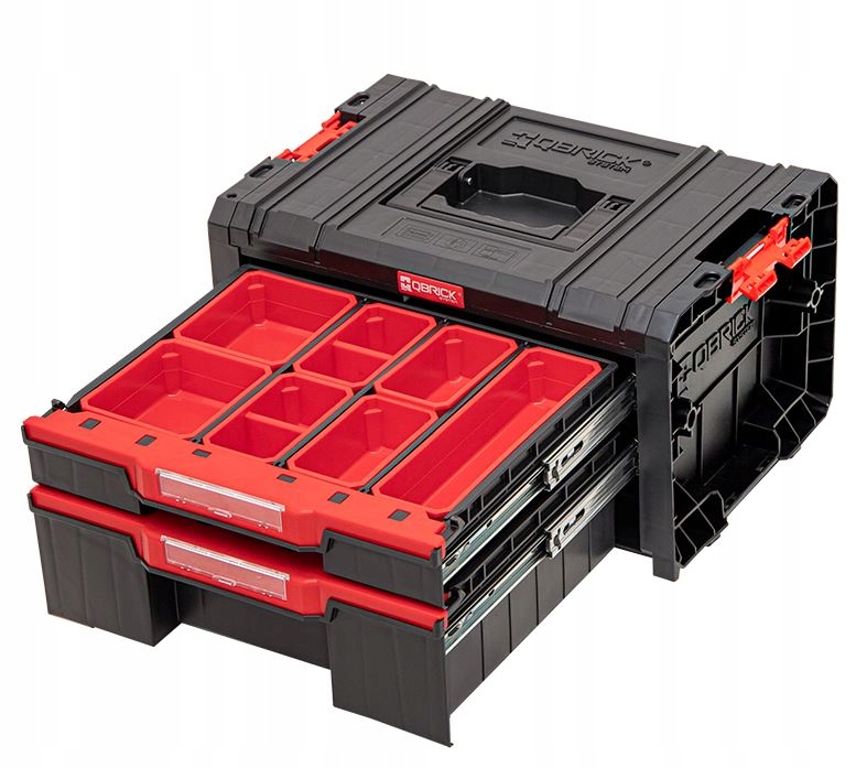 SKRZYNIA MODUŁOWA Z 2 SZUFLADAMI QBRICK SYSTEM PRO TOOLBOX 2.0 EXPERT Marka Qbrick system