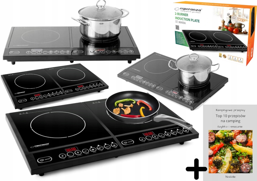 KUCHENKA PŁYTA INDUKCYJNA DWUPALNIKOWA ELEKTRYCZNA