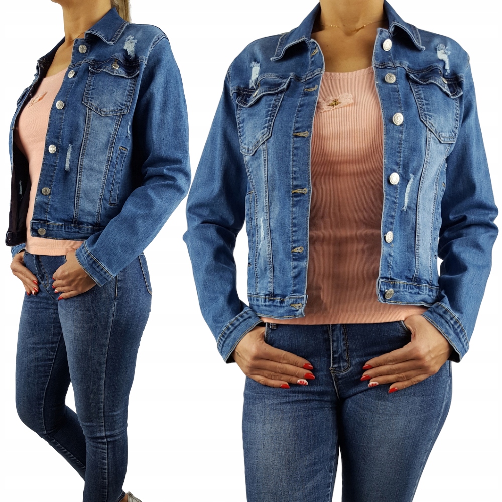 Katana Dámská Džínová Bunda Manhattan Plus Size