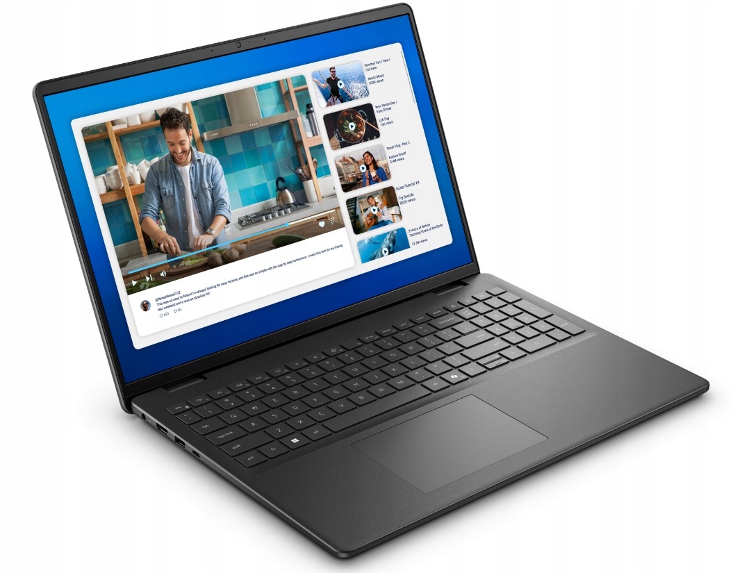 Laptop Dell 16 Base DC16250, 16" displej, Intel Core 7, 16 Gb Ram