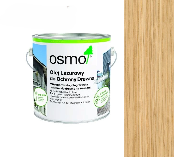 Osmo Lazura Olejna Bezbarw 701 2,5L