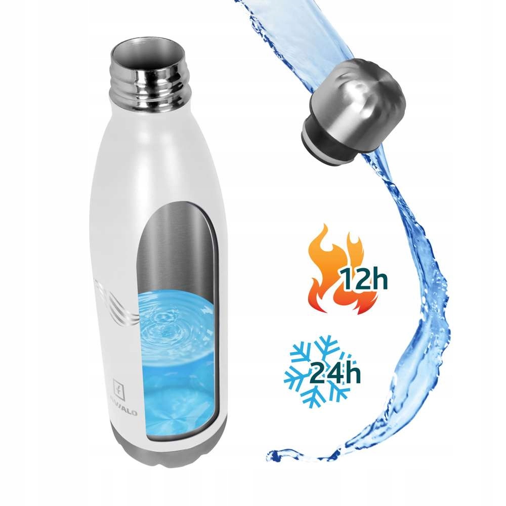 

Butelka termiczna Inox, 750ml, biała
