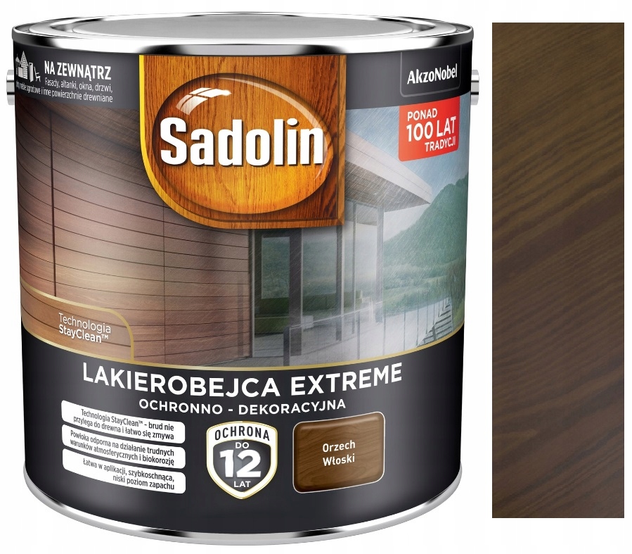 Sadolin Lakový Obal Extreme Vlašský Ořech 2,5 L