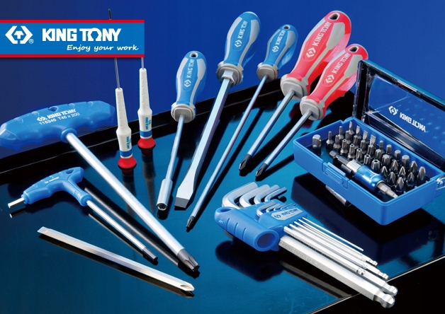 KING TONY 715004H Bit 1/4" końcówka IMBUS HEX 4mm x 50mm zestaw 10szt. Kod producenta 715004H