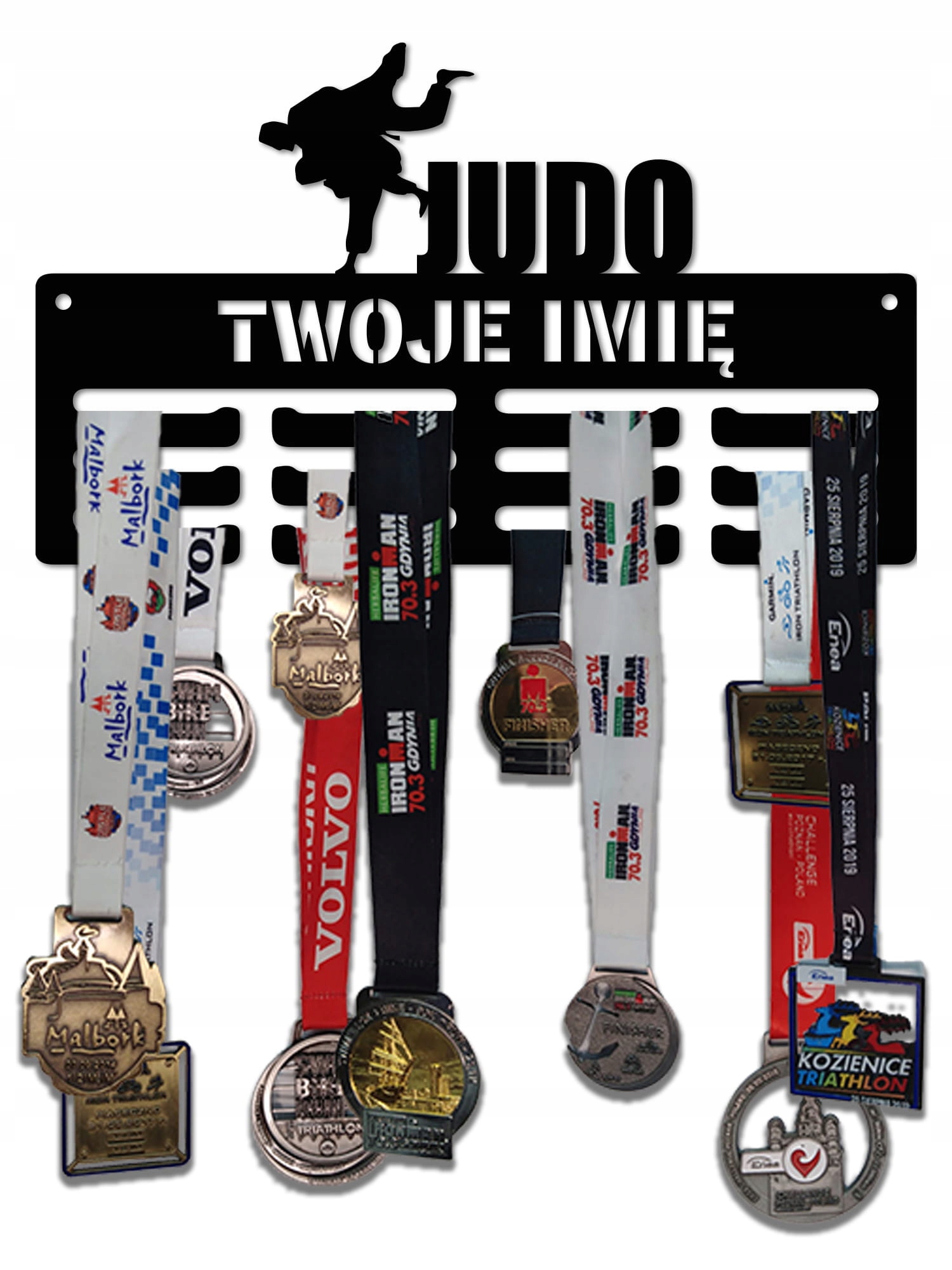 

Wieszak na medale z imieniem Judo 178.3