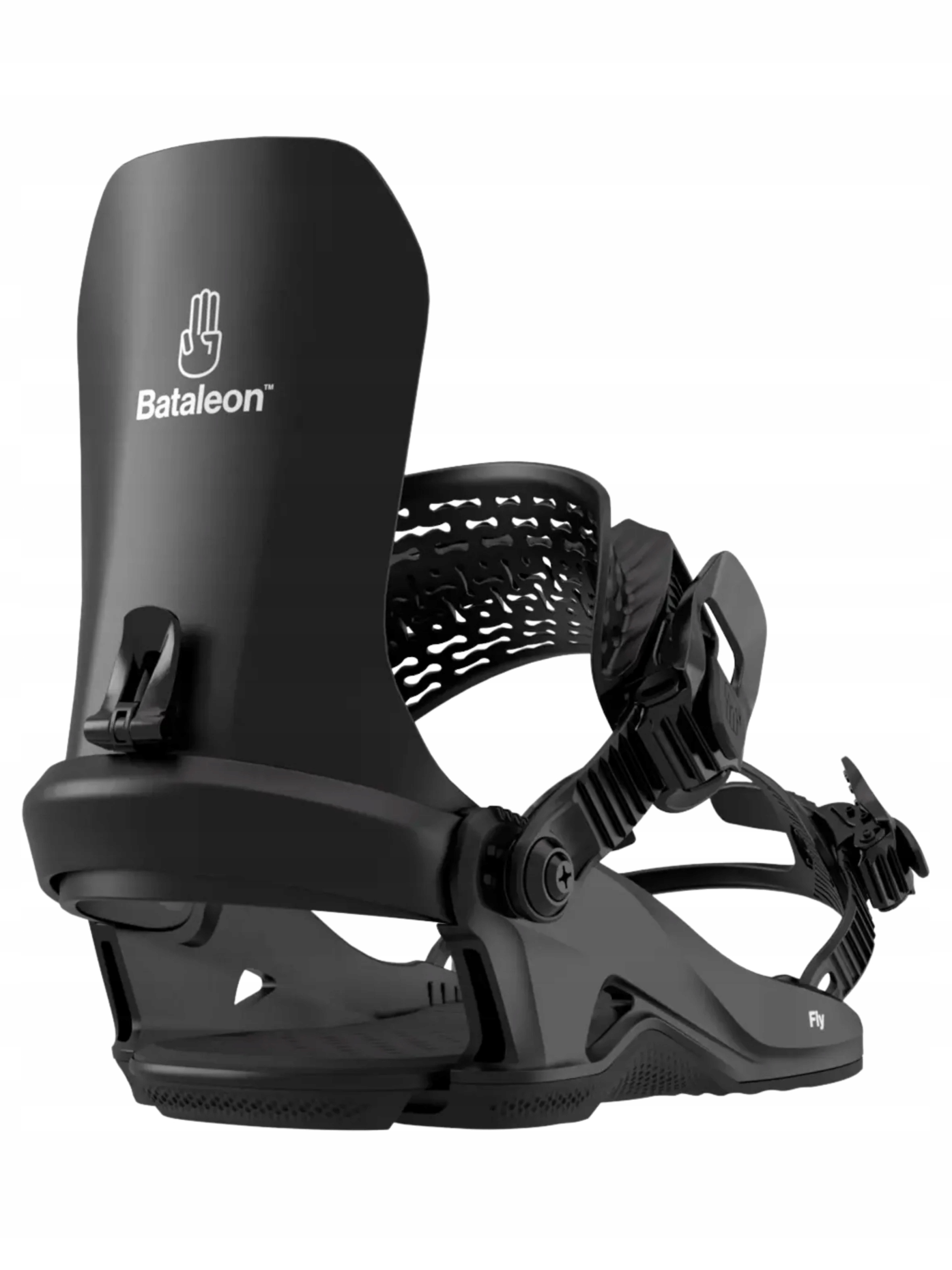 Snowboardové vázání Bataleon Fly Heelwrap Black [Velikost L/XL]