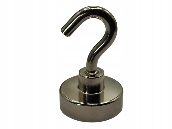 

Magnes neodymowy uchwyt magnetyczny hak fi25-24kg.
