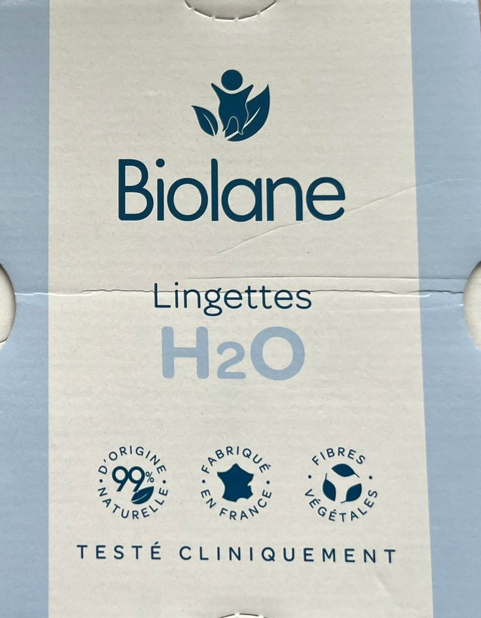 Biolane Lingettes h2o 