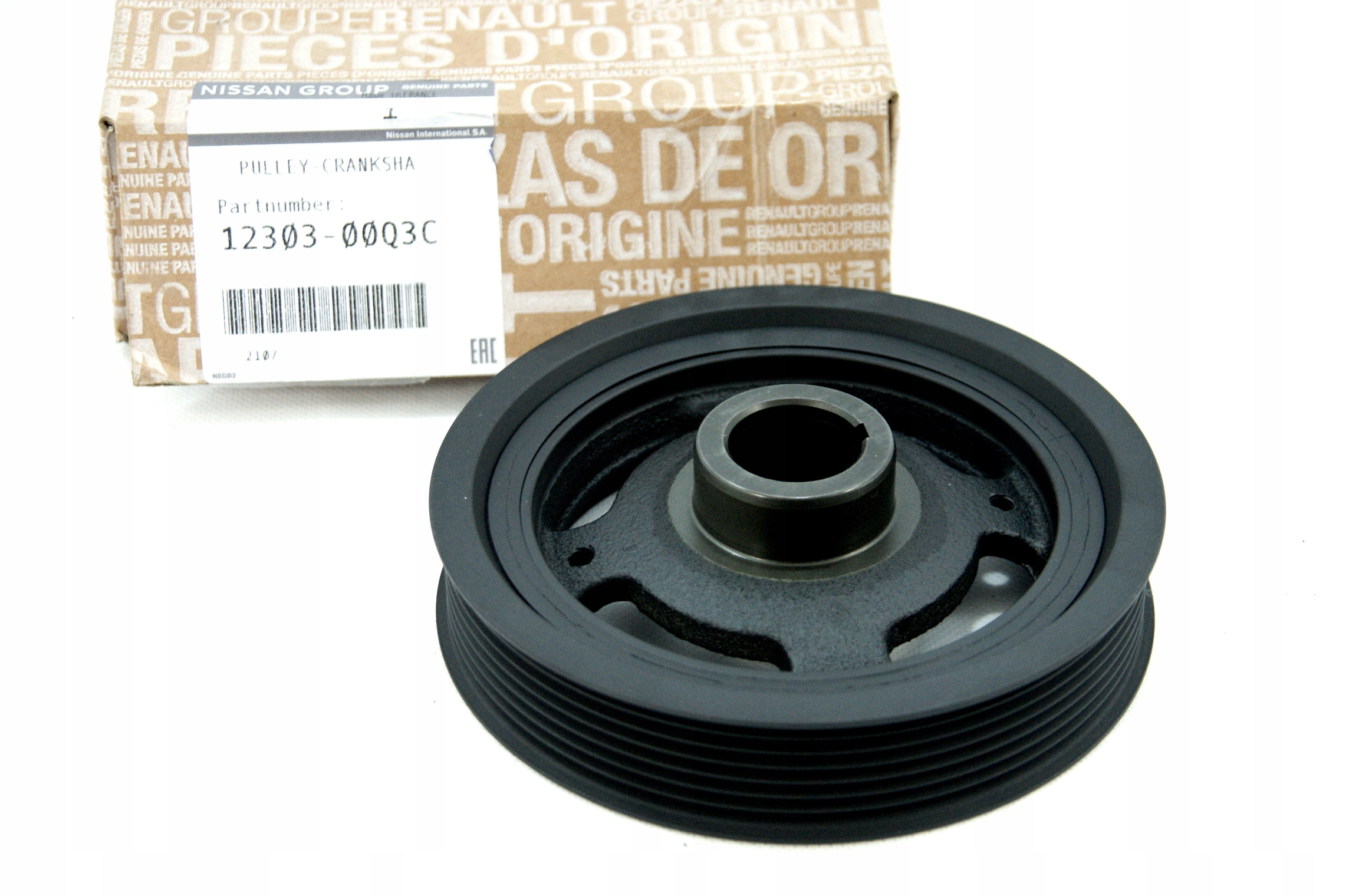 KOŁO PASOWE WAŁU Renault 1.6 16V DACIA DUSTER oryg