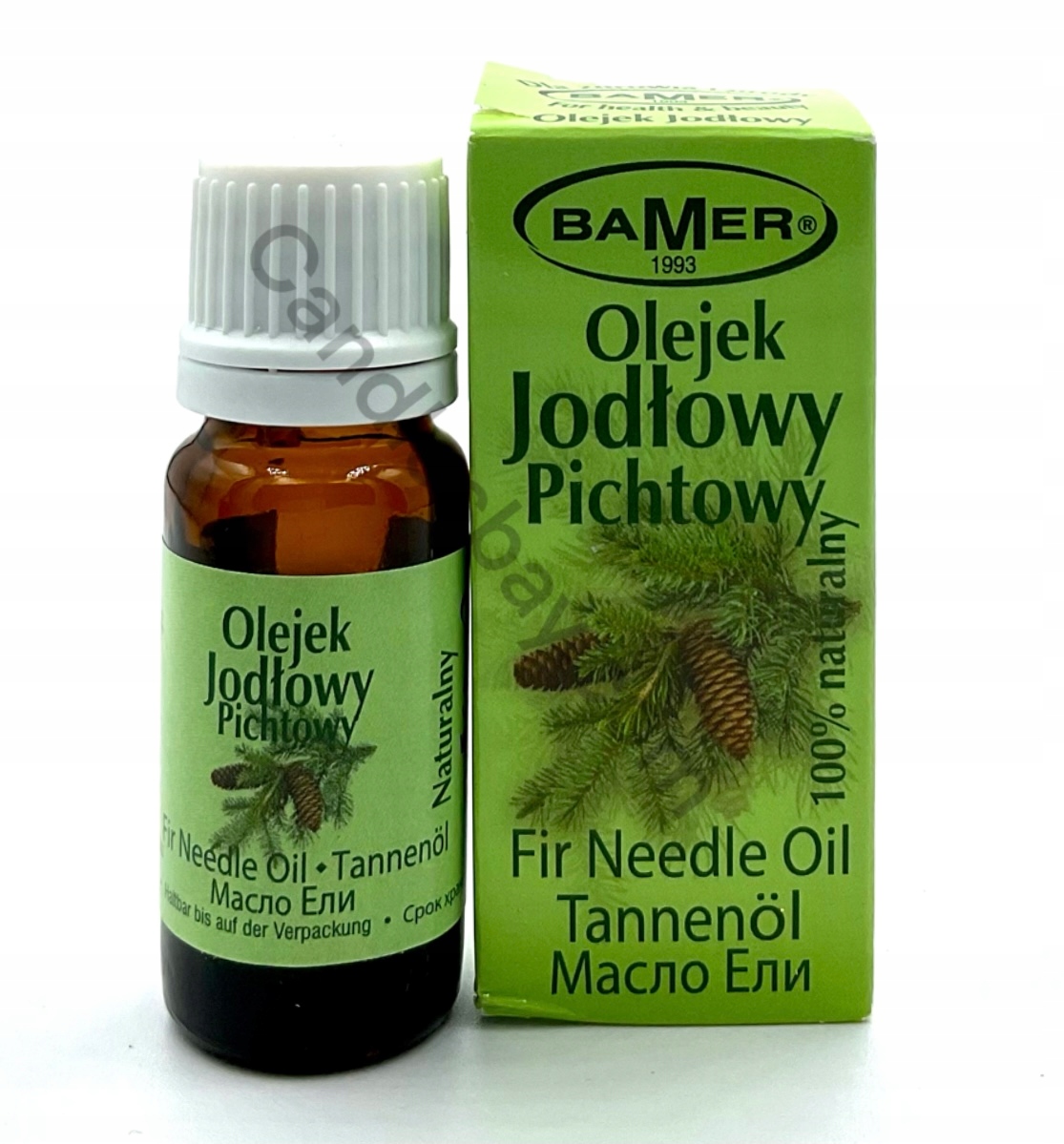 

Naturalny olejek eteryczny Jodłowy Pichtowy 7ml