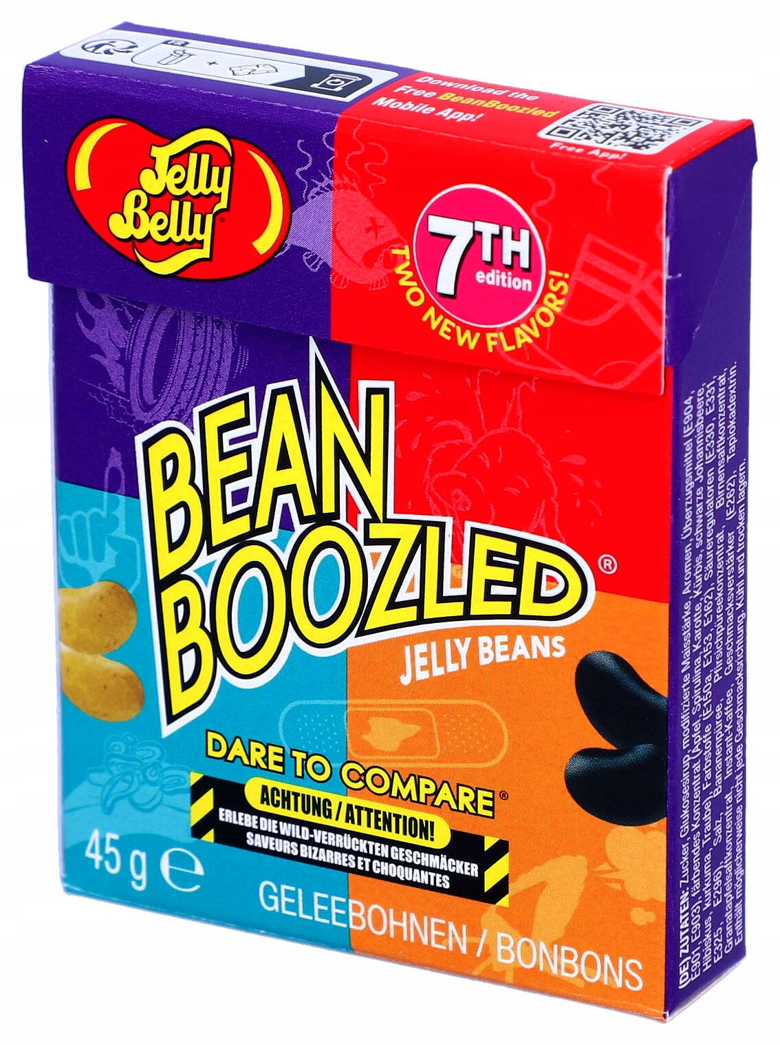 Bonbóny Fazolky Všech Chutí 7. edice Bean Boozled 45g příchutě z Usa Jelly