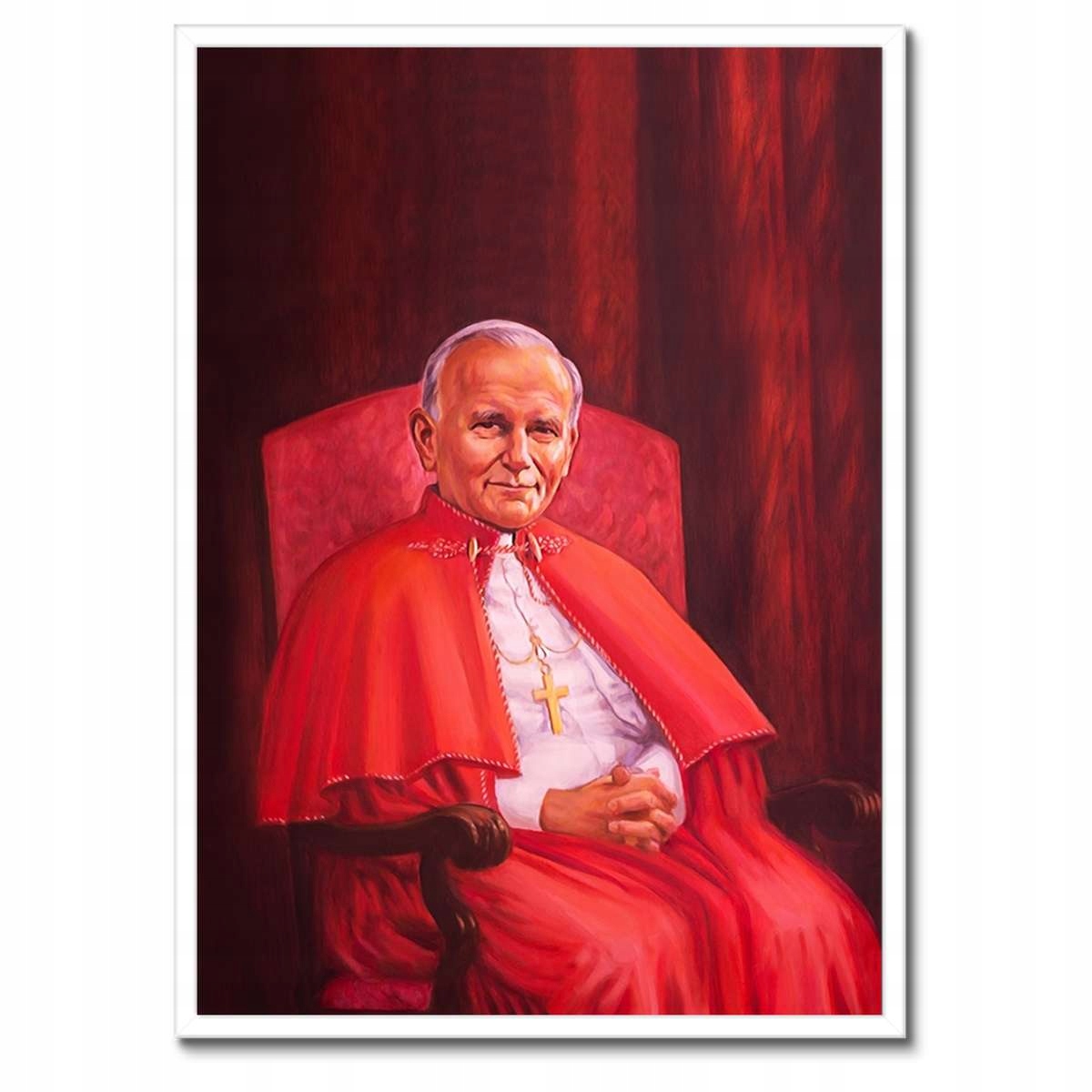 Plakáty v rámu 50x70 Papež Jan Pavel Druhý II