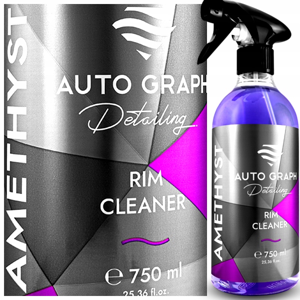 AUTO GRAPH _ AMETHYST RIM CLEANER 750ML DEIRONIZER KRWAWA FELGA