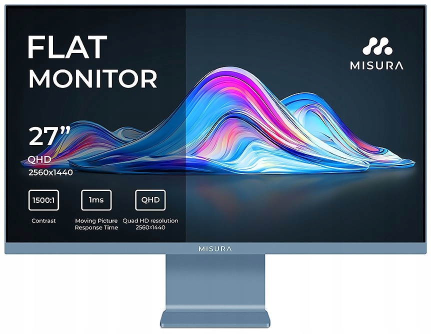 Misura 27" Led Viva P26M2741QKAB01/ Ips/ 2560x1440 (qhd)/ 1ms/ 350 cd/m2/ 1