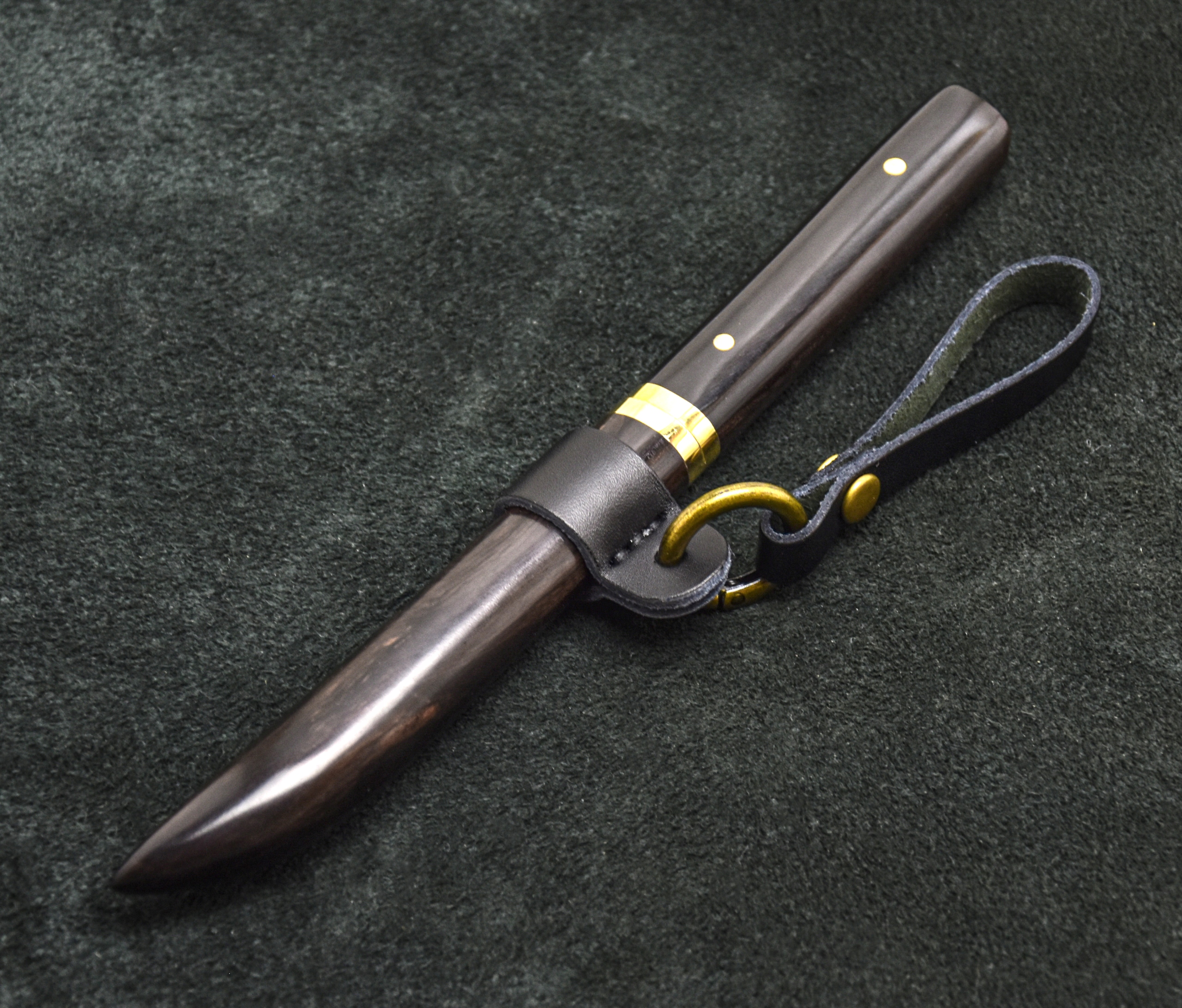 Nůž Mini Dýka Katana Dřevo Dárek