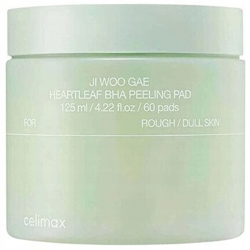 Celimax Heartleaf Bha Peeling Pad Tonizační tampony 60 ks)