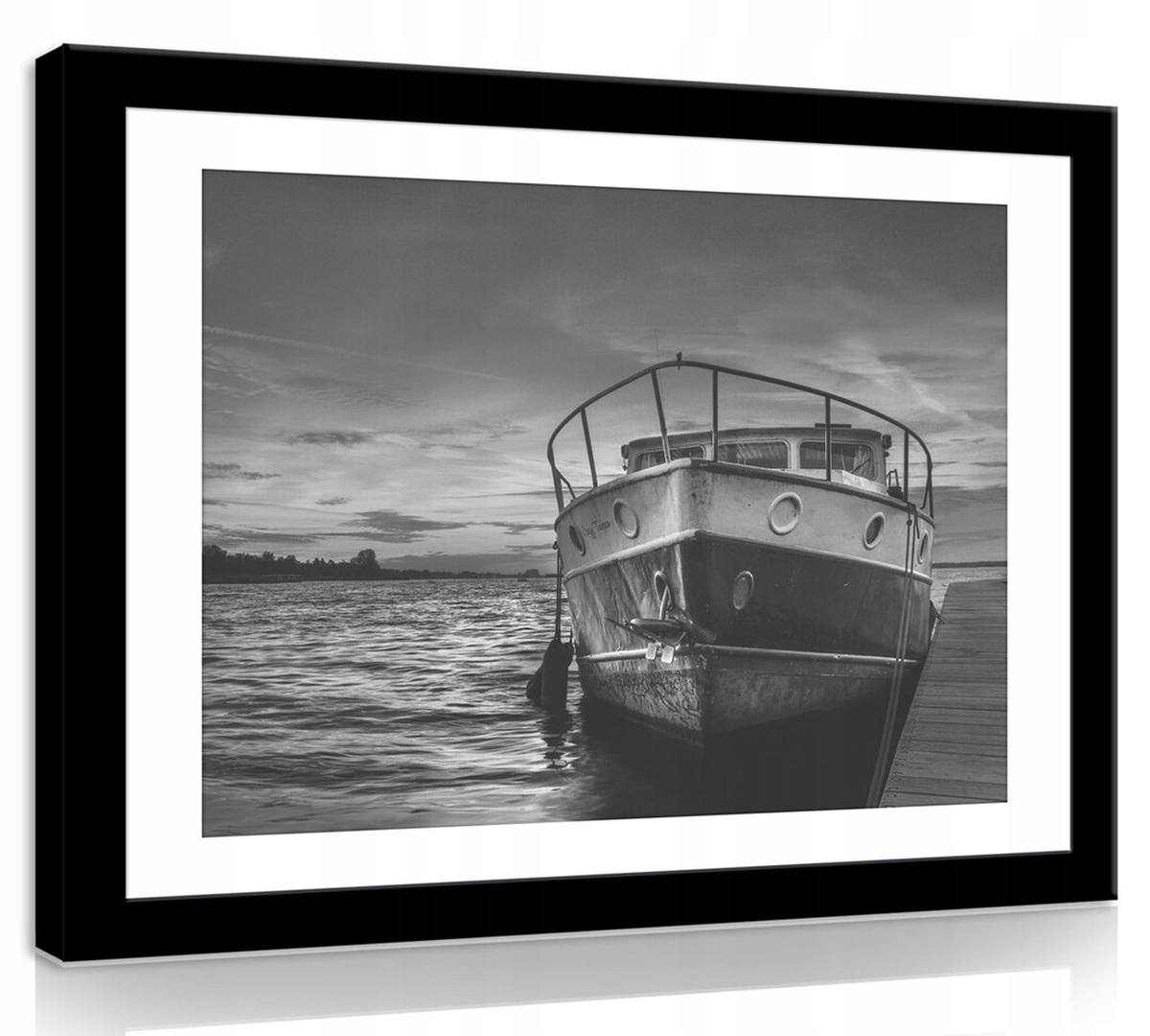 Obraz Na Plátně Canvas 80x60 Loď Loďka Voda